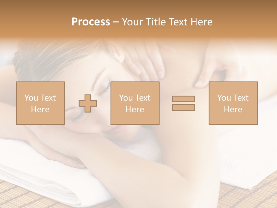 People Female Glowing PowerPoint Template