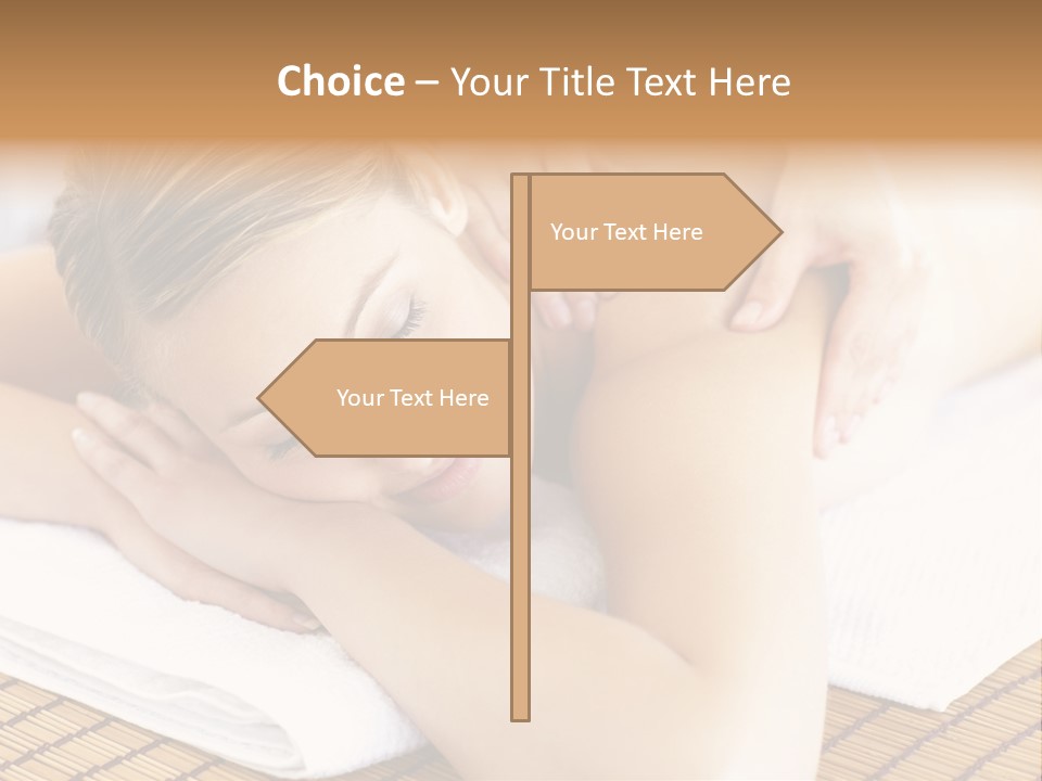 People Female Glowing PowerPoint Template