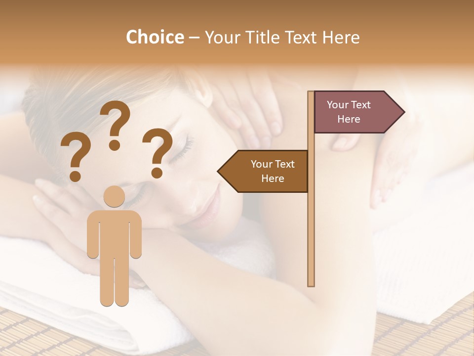 People Female Glowing PowerPoint Template