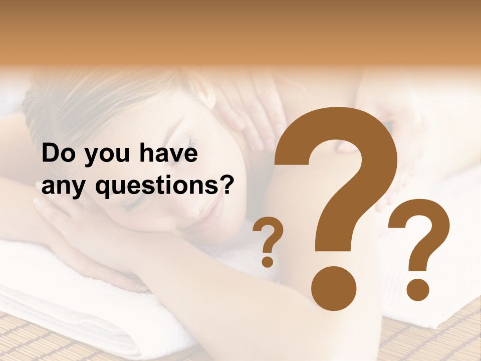 People Female Glowing PowerPoint Template