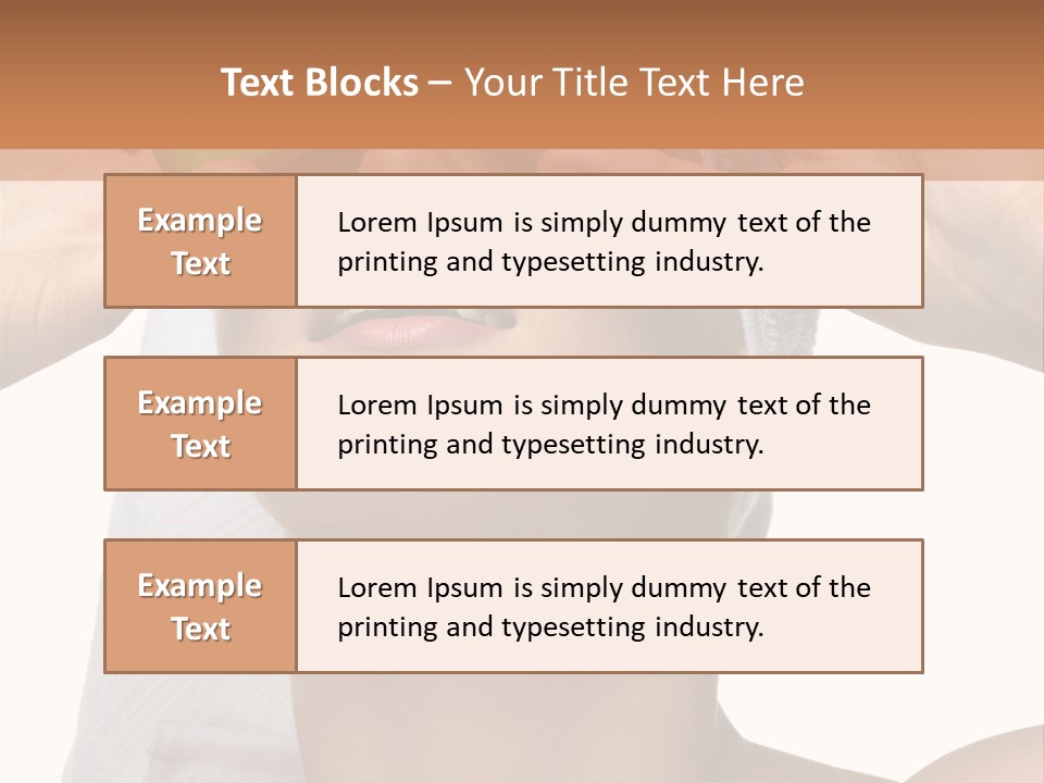 Wellness Expression Cute PowerPoint Template