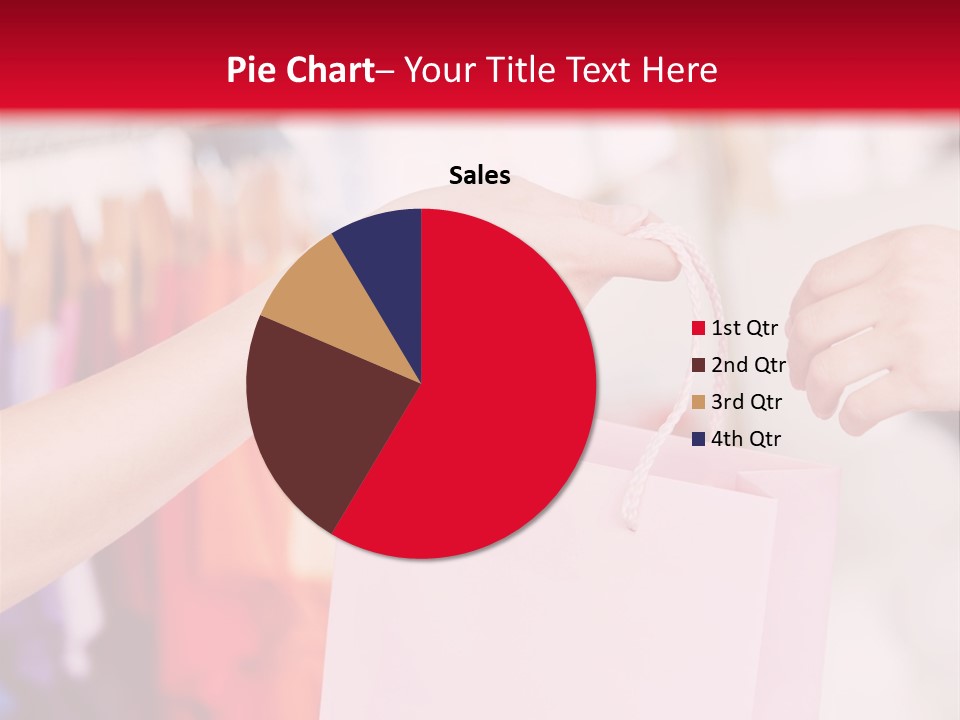 Purse Female Color PowerPoint Template