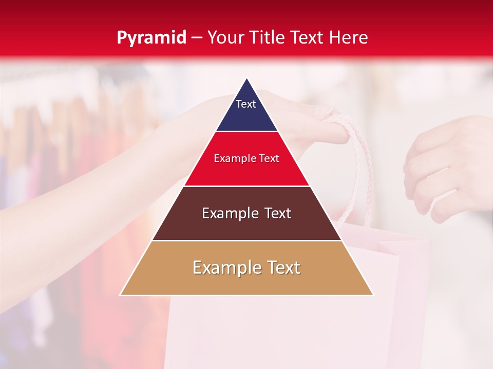 Purse Female Color PowerPoint Template