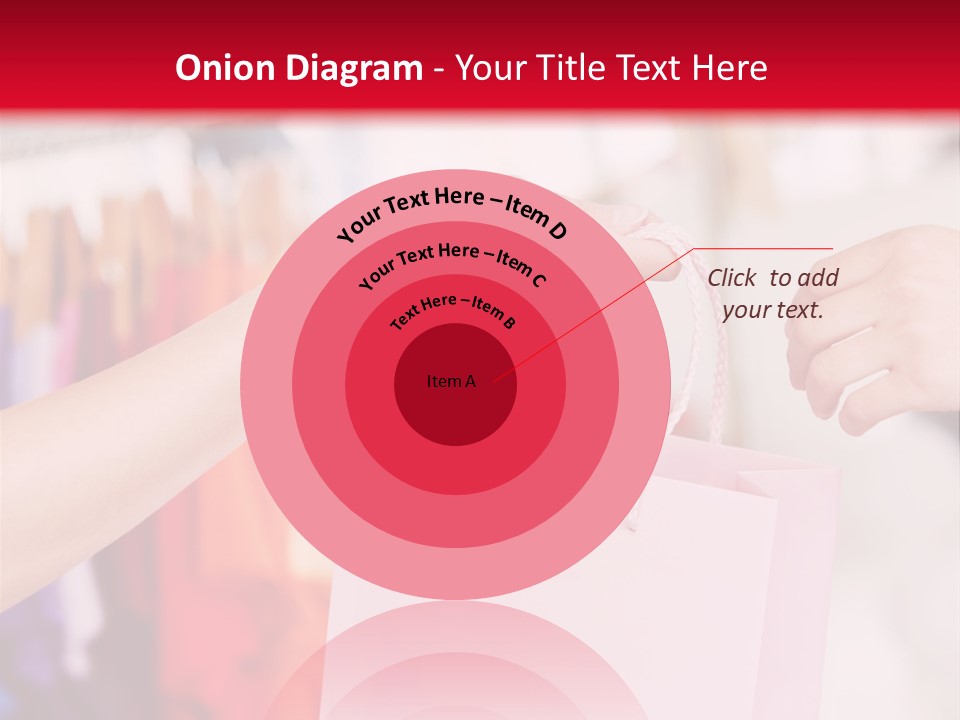 Purse Female Color PowerPoint Template