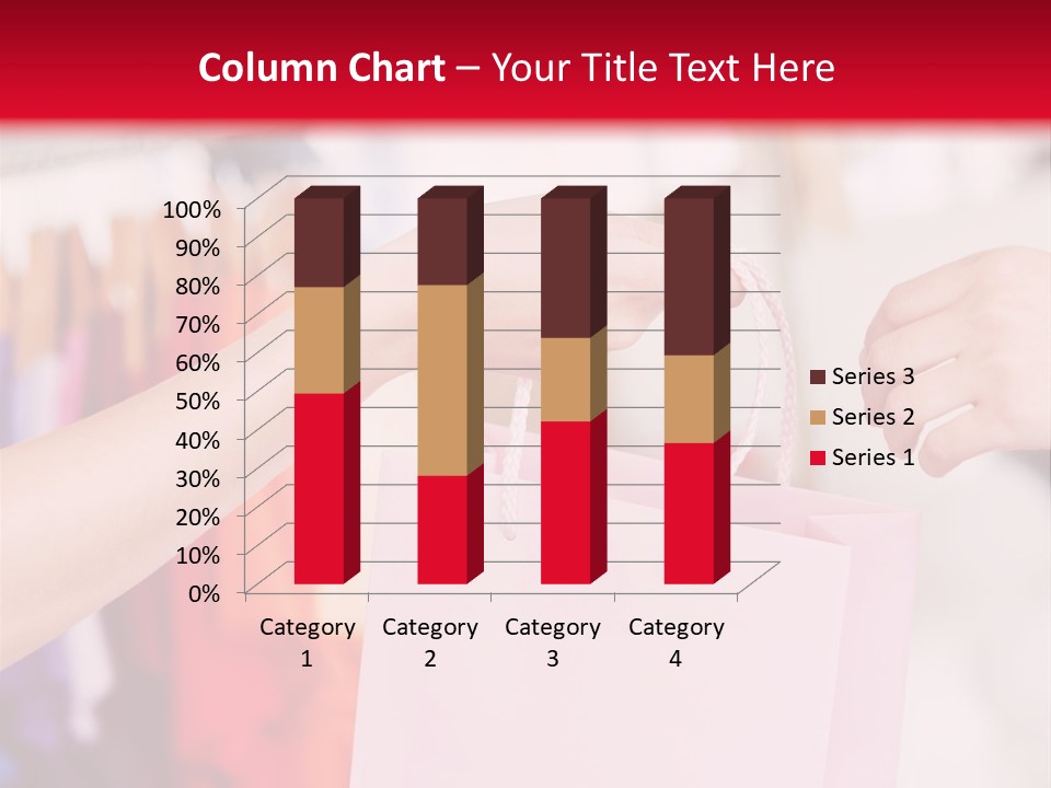 Purse Female Color PowerPoint Template