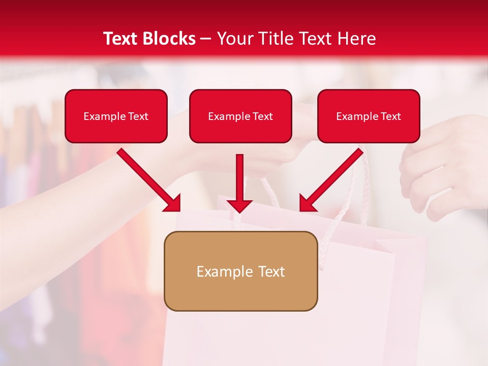 Purse Female Color PowerPoint Template