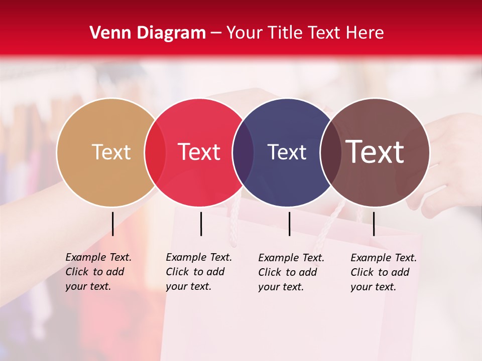 Purse Female Color PowerPoint Template