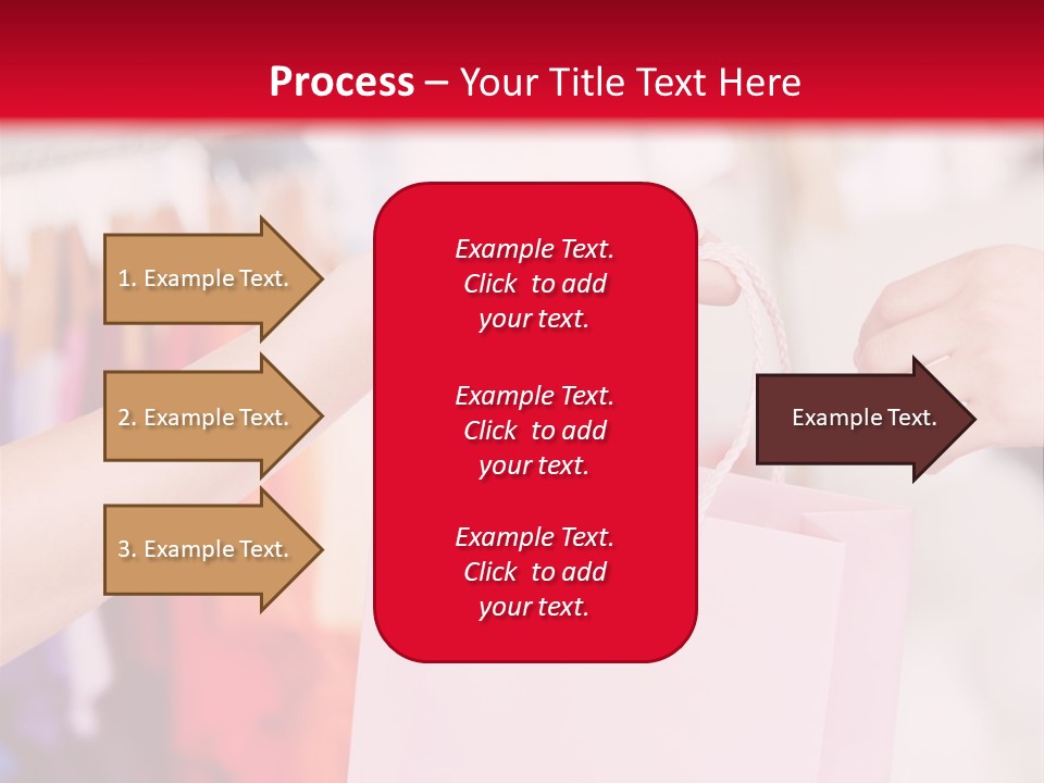 Purse Female Color PowerPoint Template