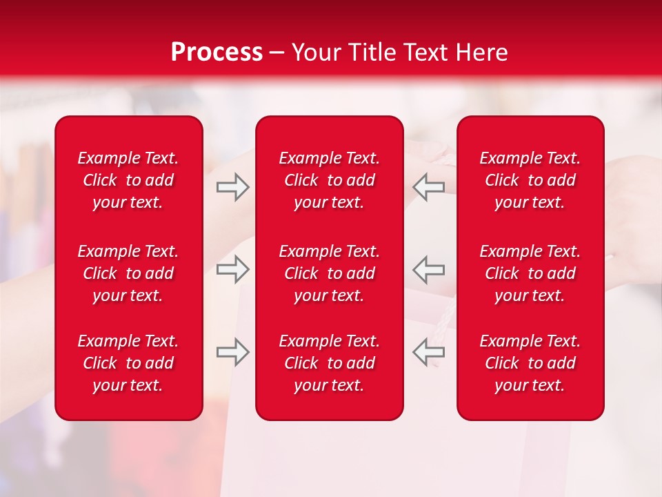 Purse Female Color PowerPoint Template