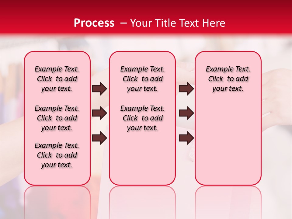 Purse Female Color PowerPoint Template