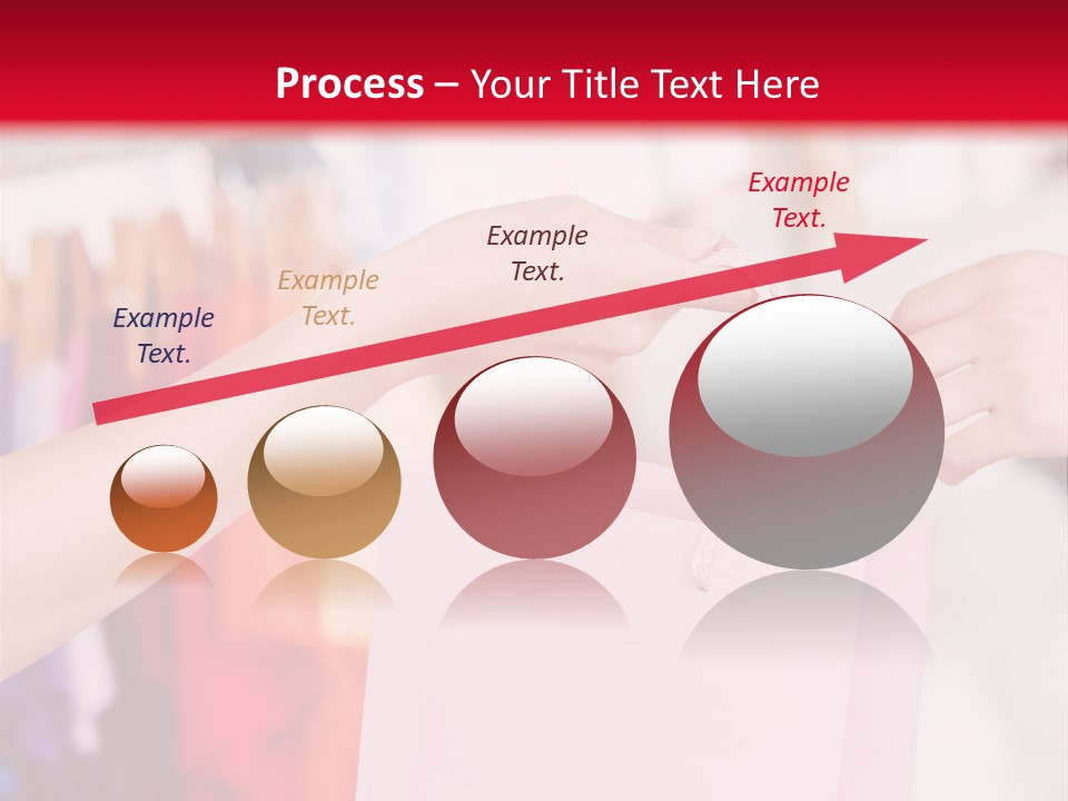 Purse Female Color PowerPoint Template