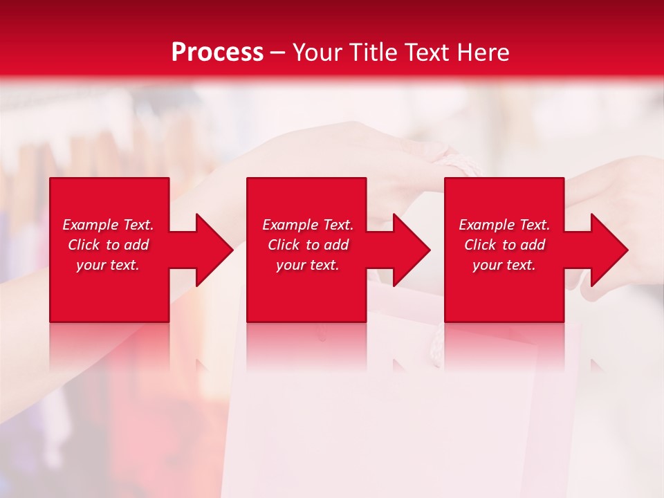 Purse Female Color PowerPoint Template