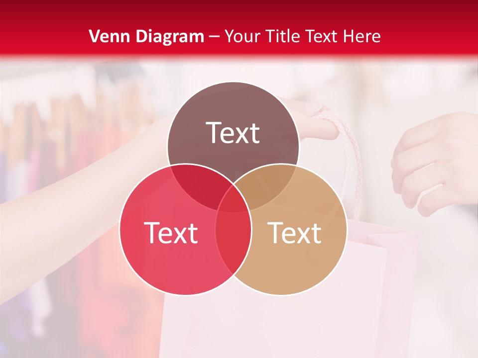 Purse Female Color PowerPoint Template