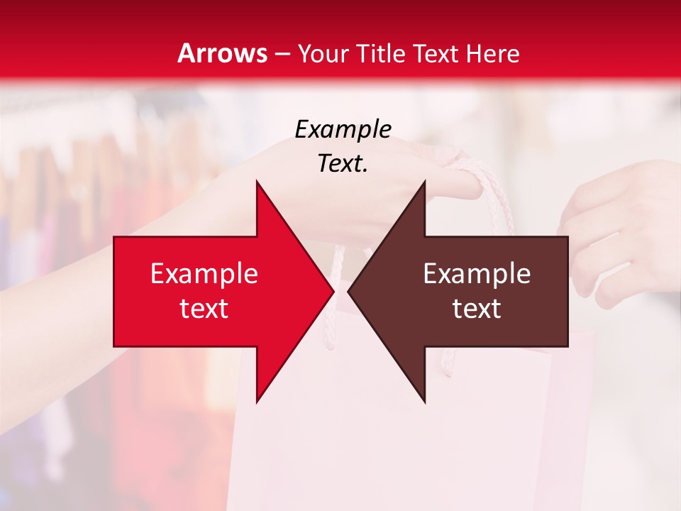 Purse Female Color PowerPoint Template