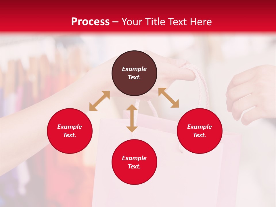 Purse Female Color PowerPoint Template