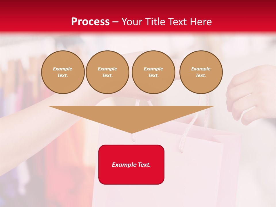 Purse Female Color PowerPoint Template