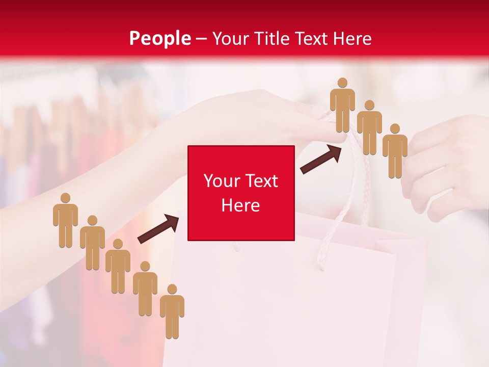 Purse Female Color PowerPoint Template