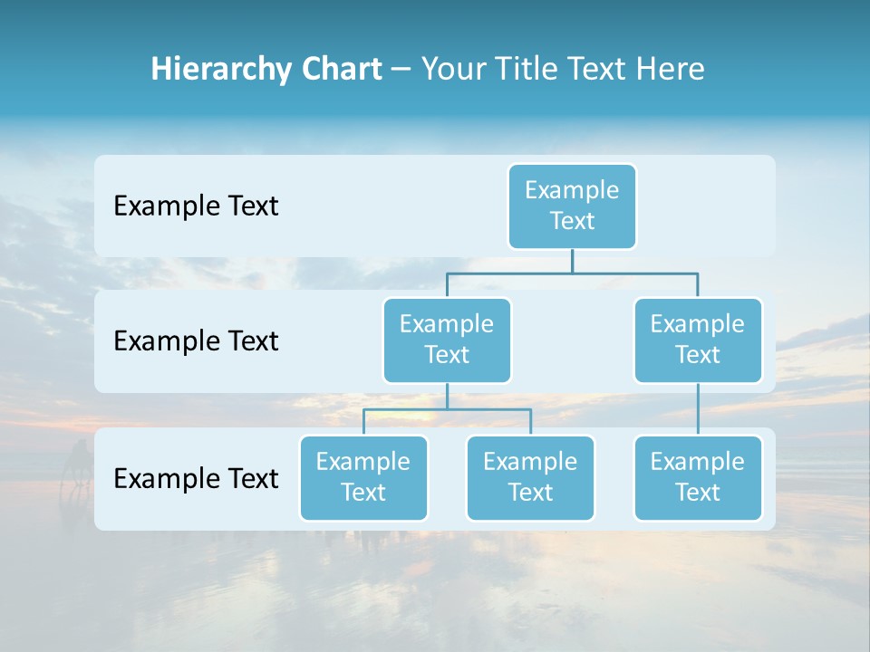 Silhouette Australia Camels PowerPoint Template