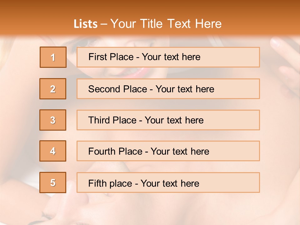 Flirt Male Boyfriend PowerPoint Template