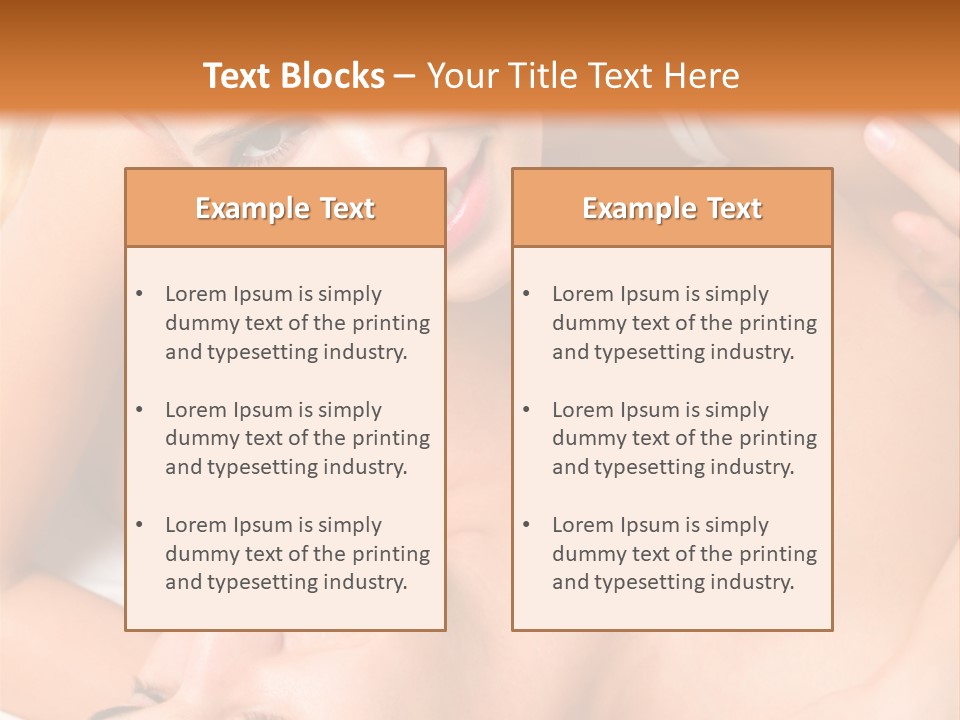 Flirt Male Boyfriend PowerPoint Template