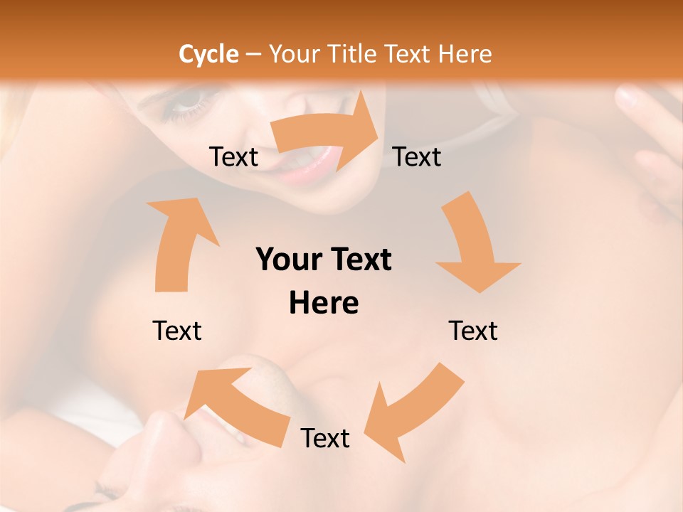 Flirt Male Boyfriend PowerPoint Template