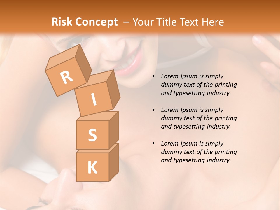 Flirt Male Boyfriend PowerPoint Template