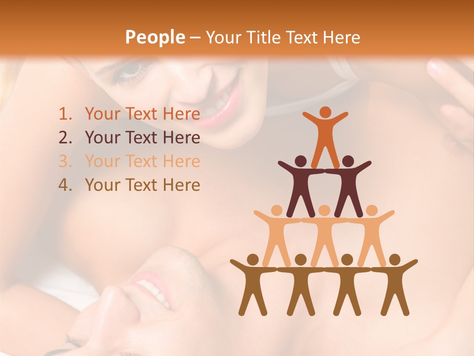 Flirt Male Boyfriend PowerPoint Template