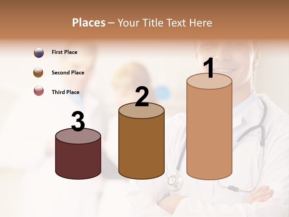 Medic Blue Collar PowerPoint Template