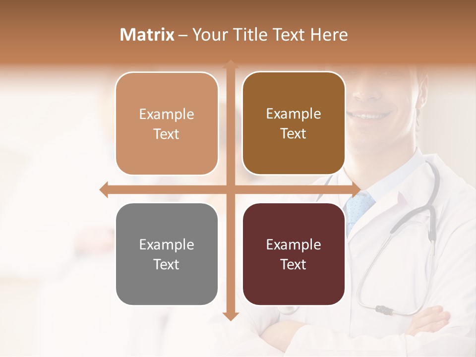 Medic Blue Collar PowerPoint Template