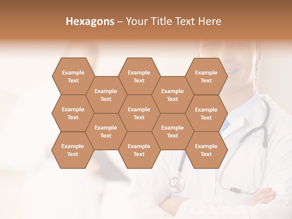 Medic Blue Collar PowerPoint Template