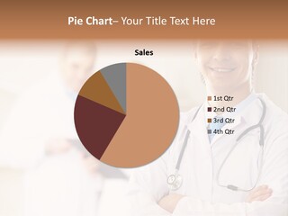 Medic Blue Collar PowerPoint Template