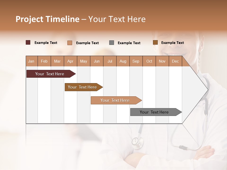 Medic Blue Collar PowerPoint Template