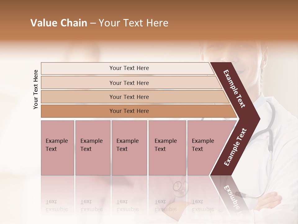 Medic Blue Collar PowerPoint Template