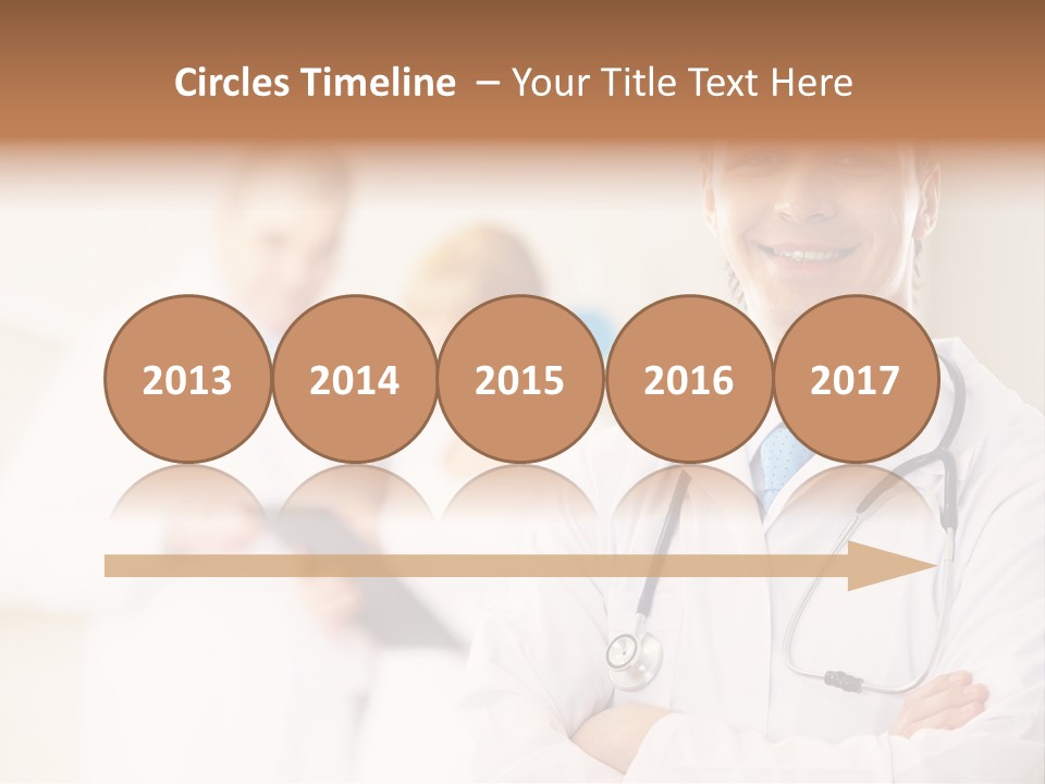 Medic Blue Collar PowerPoint Template