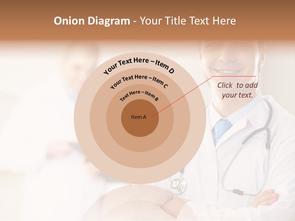 Medic Blue Collar PowerPoint Template