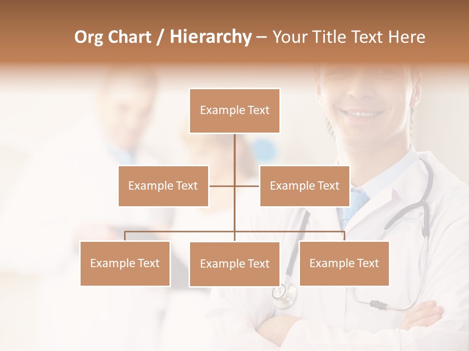 Medic Blue Collar PowerPoint Template