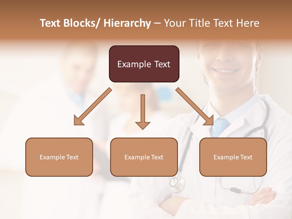 Medic Blue Collar PowerPoint Template