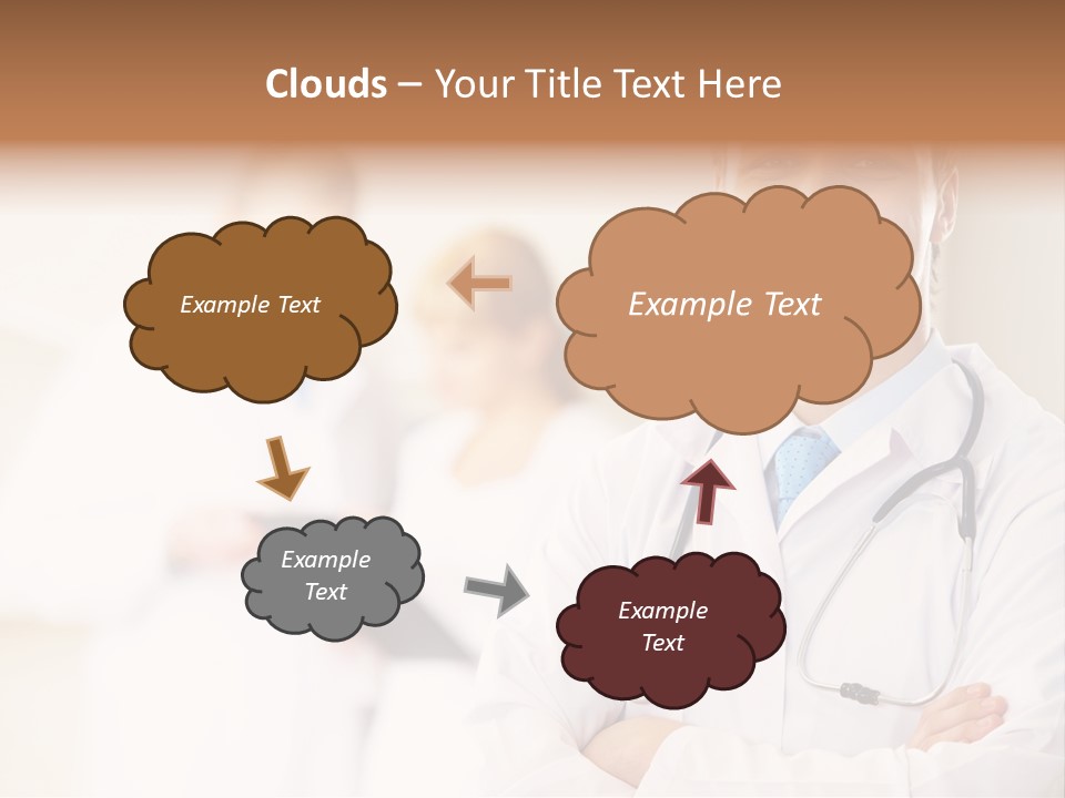 Medic Blue Collar PowerPoint Template