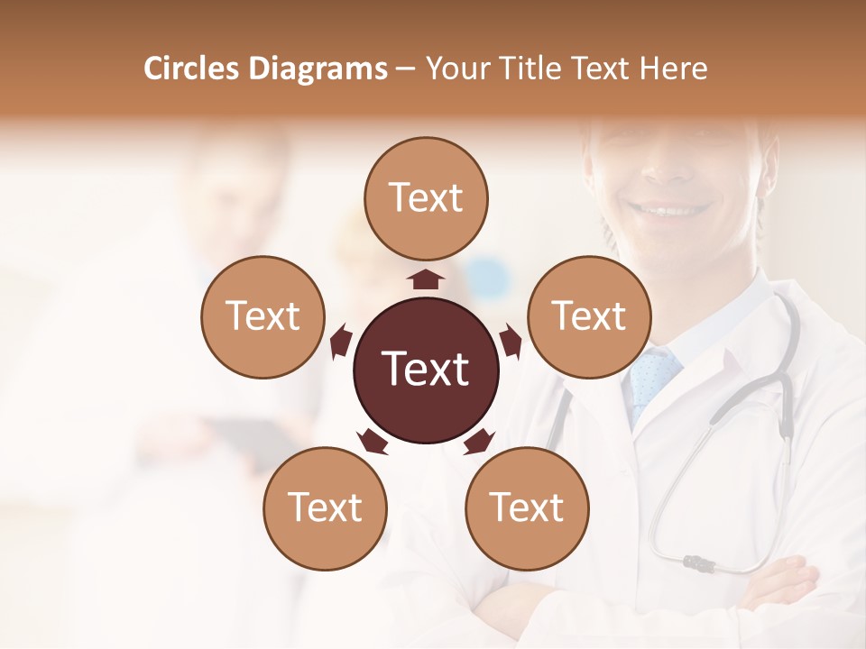 Medic Blue Collar PowerPoint Template