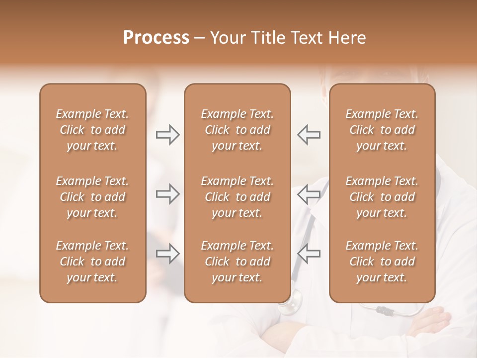 Medic Blue Collar PowerPoint Template