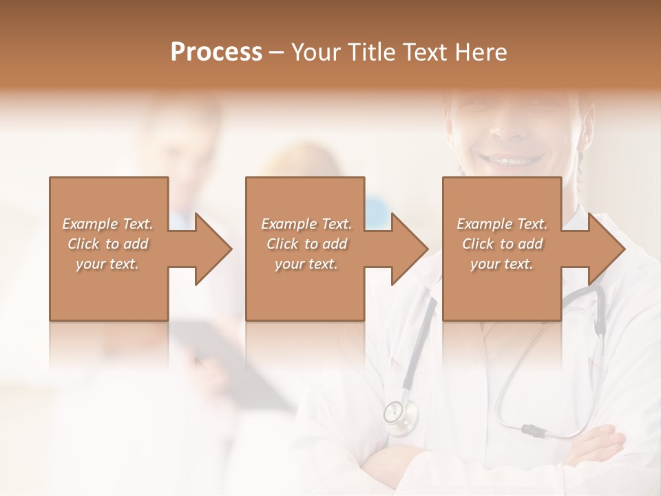 Medic Blue Collar PowerPoint Template