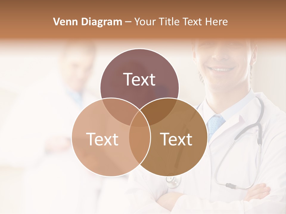 Medic Blue Collar PowerPoint Template