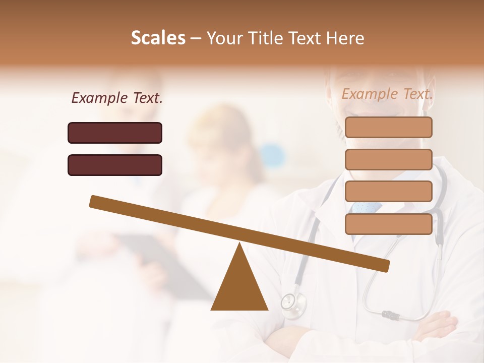 Medic Blue Collar PowerPoint Template