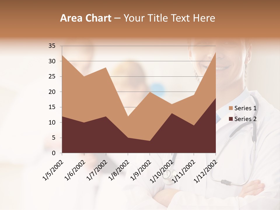Medic Blue Collar PowerPoint Template