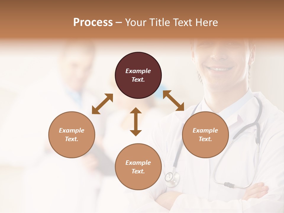 Medic Blue Collar PowerPoint Template