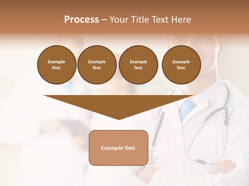 Medic Blue Collar PowerPoint Template