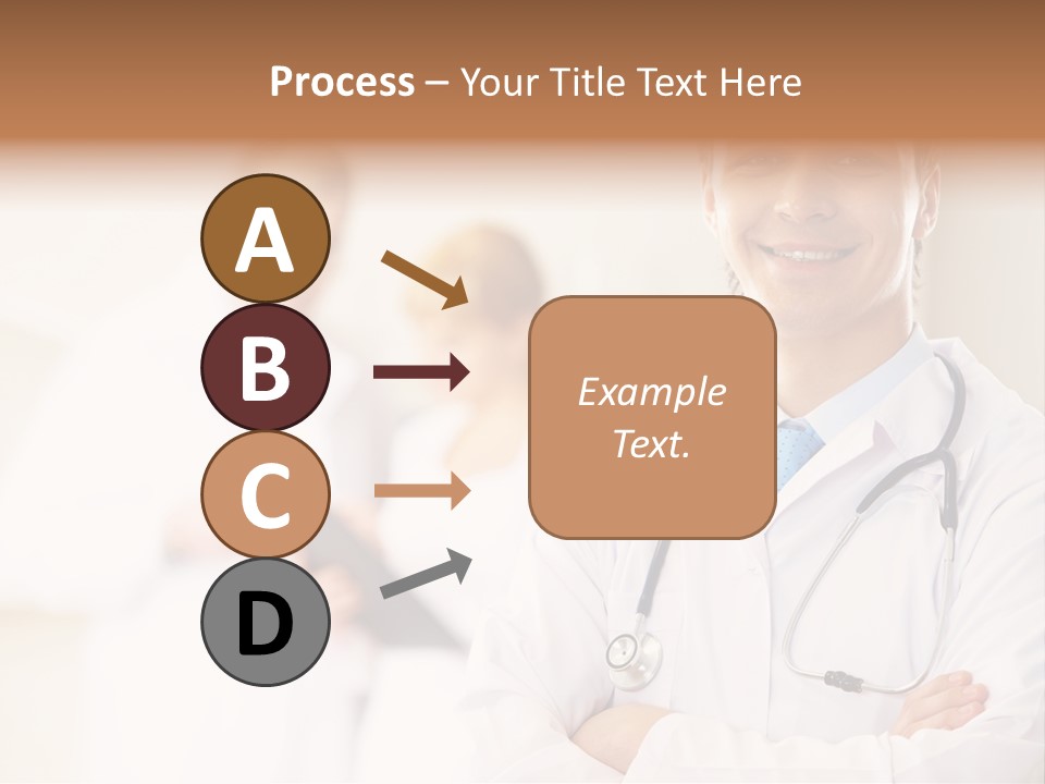 Medic Blue Collar PowerPoint Template