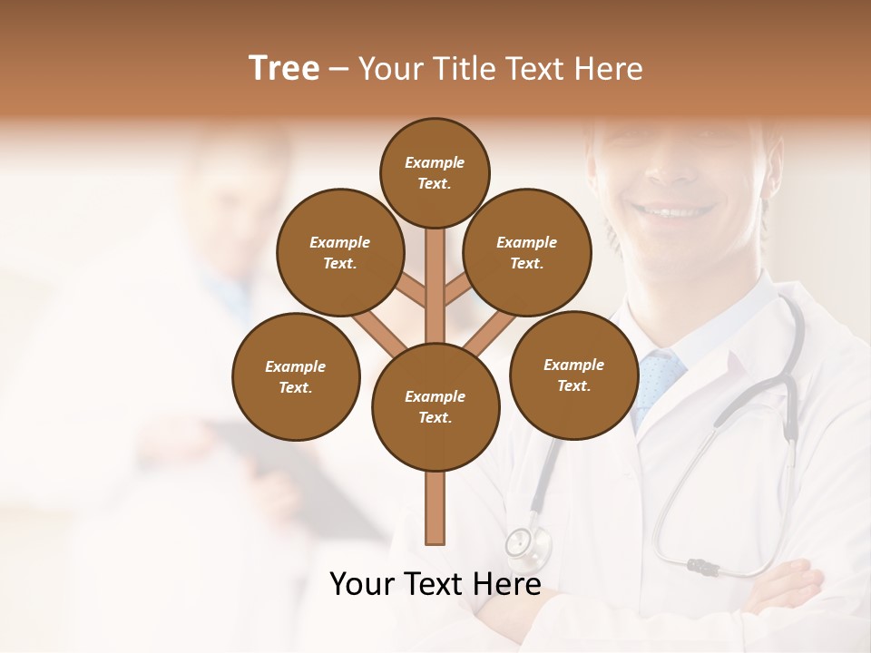 Medic Blue Collar PowerPoint Template