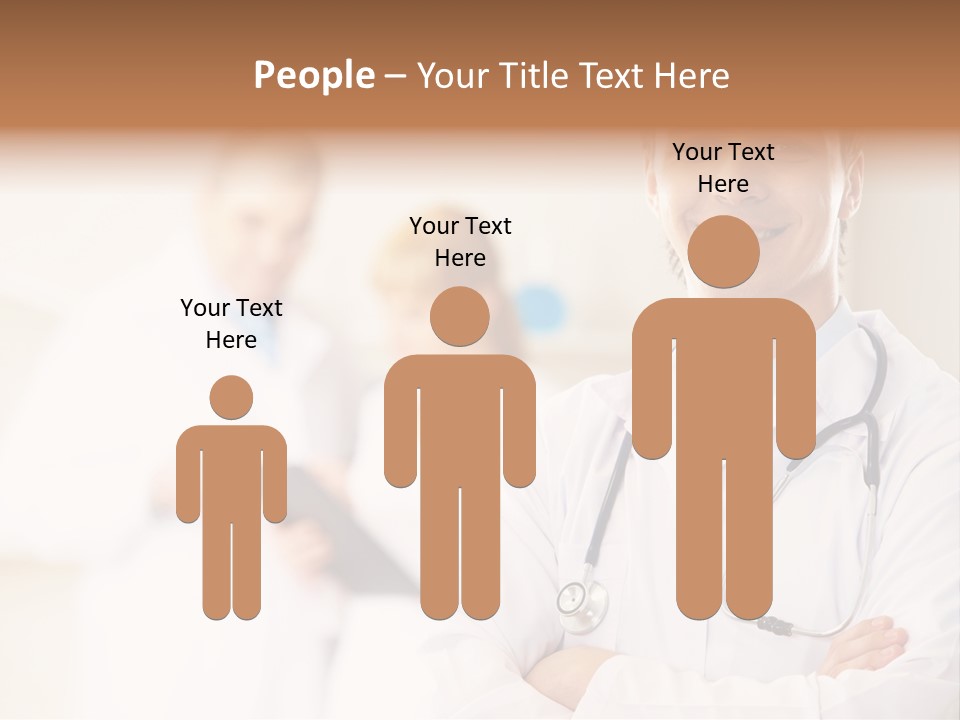 Medic Blue Collar PowerPoint Template