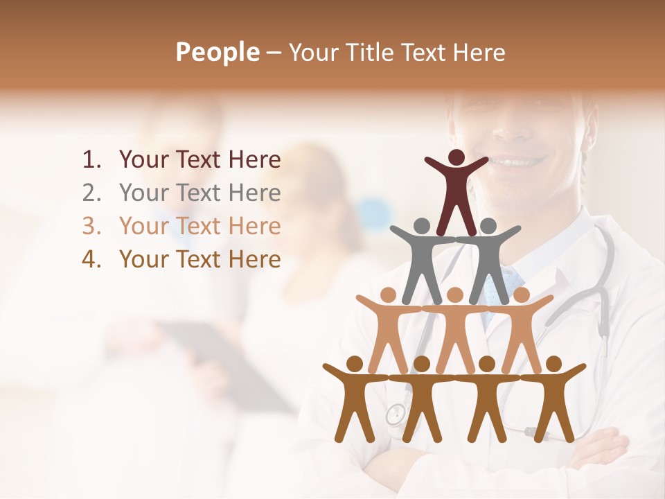 Medic Blue Collar PowerPoint Template